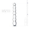 Gildo Dildo en Verre n° 19 - 20 x 3.2 cm